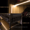 SMD3528 Baby single bed led strip light motion sensor with one 1.5 meter strip